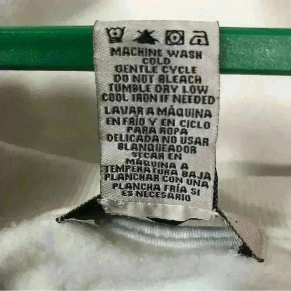 if it were me, women Halloween Pink Vampire Lips on White Sweatshirt size Small - Picture 5 of 9